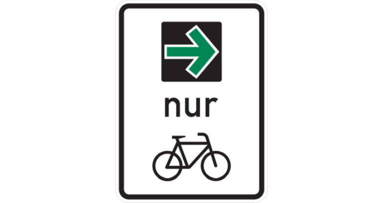 Fahrrad im Fokus II – Grün-Abbiegepfeil an Radwegen.