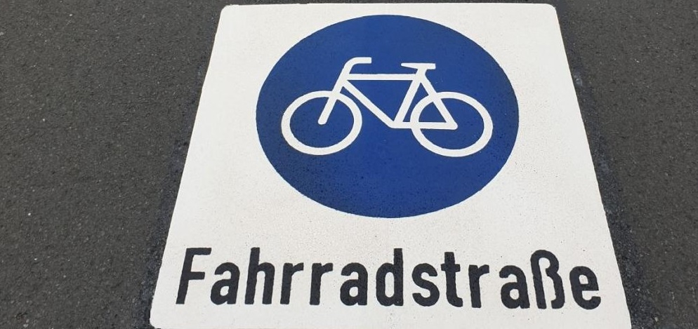 Fahrradstraße_Aufgemalt